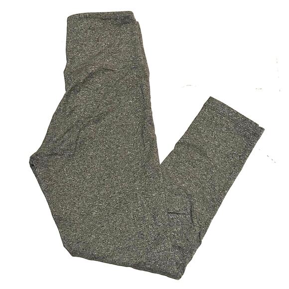 Victoria's Secret Pink Gray Cropped Sheer Panel Active Leggings Women's S Small - Picture 3 of 5